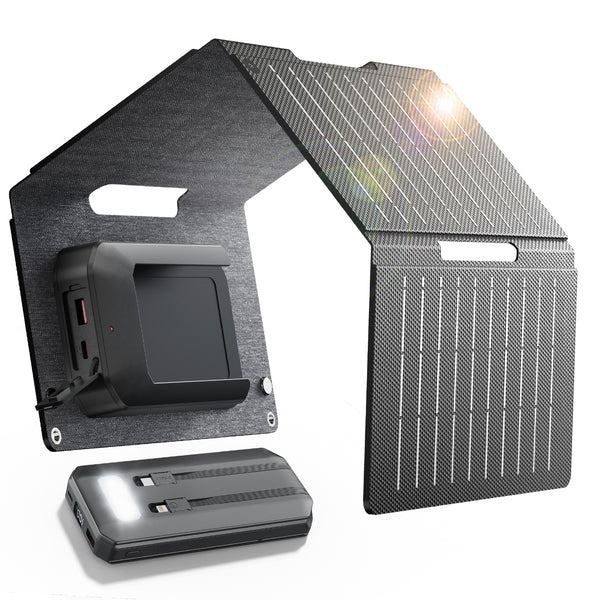 SOLUPUP Solar Charger Power Bank | 15W 10000mah