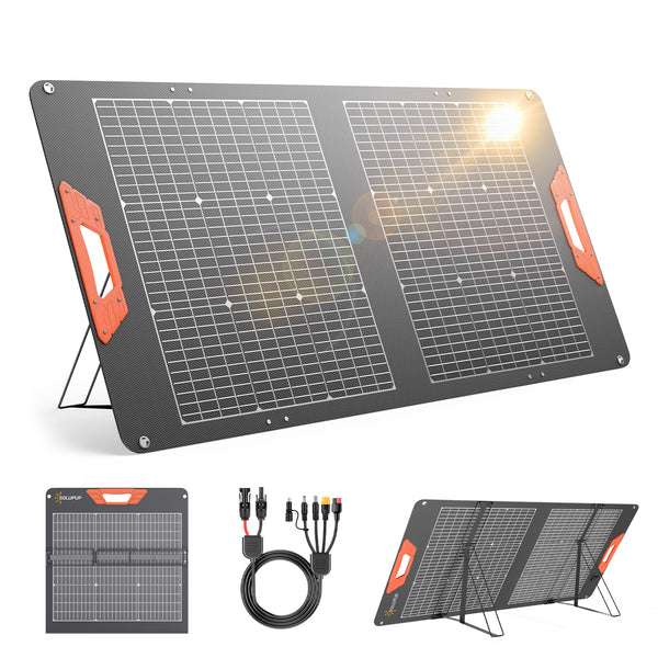 SOLUPUP 100W Portable Double-Sided Solar Panel