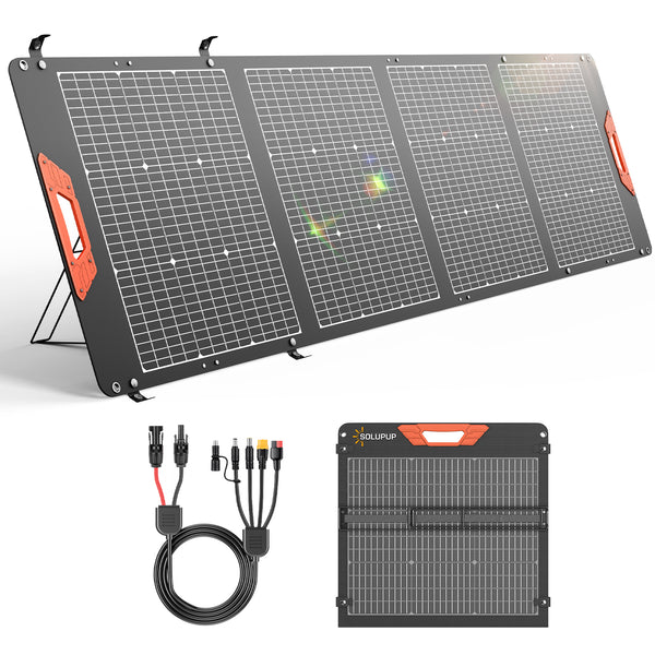 SOLUPUP 200W Portable Double-Sided Solar Panel