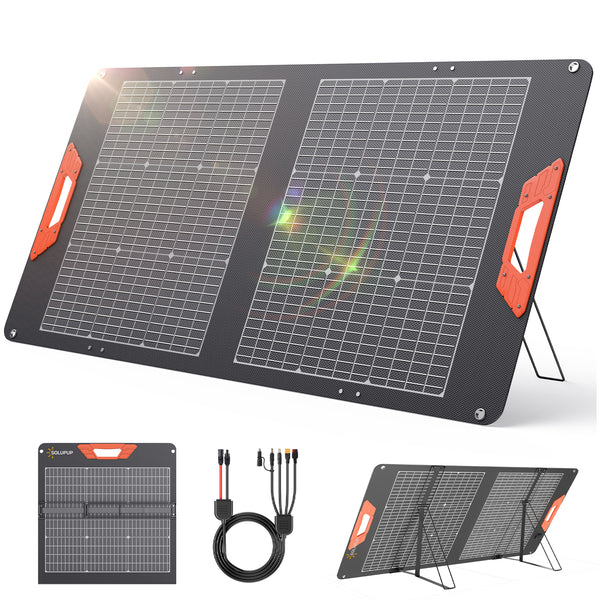 SOLUPUP 100W Portable Double-Sided Solar Panel